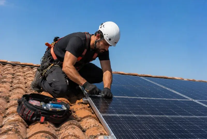 Maintenance et monitoring de panneaux solaires à Saint-Genès-de-Fronsac