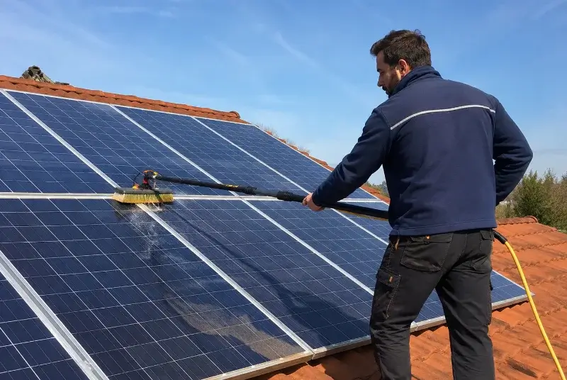 Nettoyage et entretien de panneaux solaires à Saint-Genès-de-Fronsac